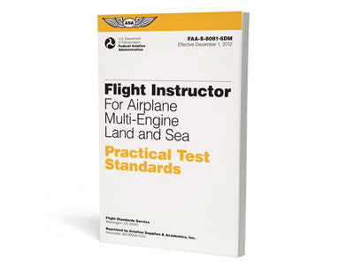 Practical Test Standards: CFI - Multi-Engine