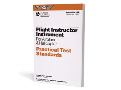 Practical Test Standards: CFI - Instrument