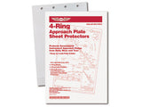 Poly Sheet Protector Folders: 4-Ring