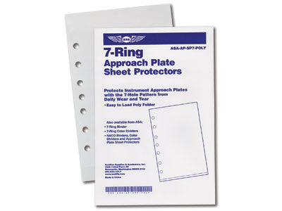 Poly Sheet Protector Folders: 7-Ring