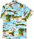 South Pacific Hawaiian shirt S-XL
