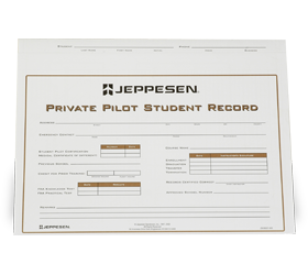 Private Pilot Record Folder
